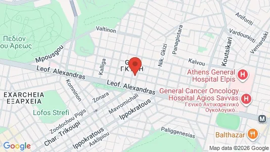 Apartments for rent i Athens Ampelokipoi - kort over placeringen