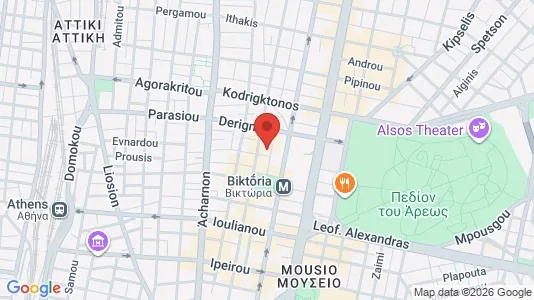 Apartments for rent i Athens Agios Nikolaos - kort over placeringen
