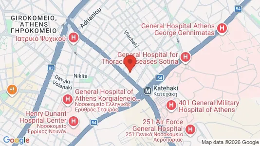 Apartments for rent i Filothei-Psychiko - kort over placeringen