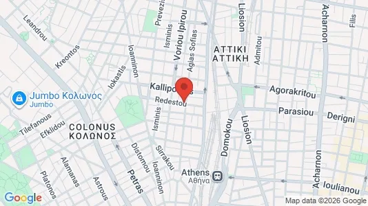Apartments for rent i Athens Akadimia Platonos - kort over placeringen