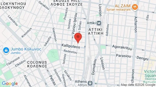 Apartments for rent i Athens Akadimia Platonos - kort over placeringen