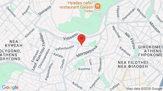 Apartments for rent i Athens Gyzi - kort over placeringen