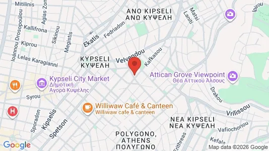 Apartments for rent i Galatsi - kort over placeringen