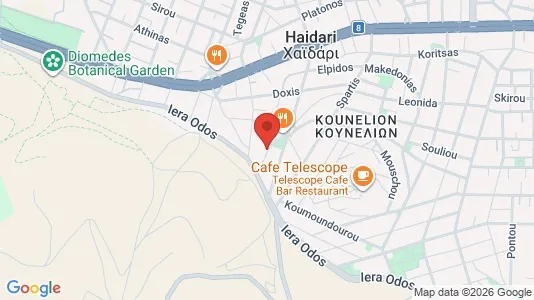 Apartments for rent i Aigaleo - kort over placeringen