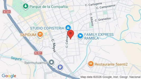 Apartments for rent i Molina de Segura - kort over placeringen