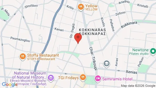 Apartments for rent i Kifisia - kort over placeringen