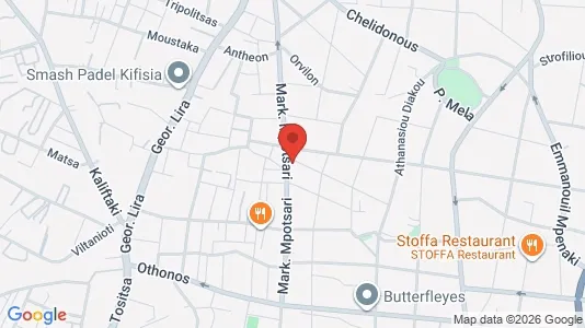 Apartments for rent i Kifisia - kort over placeringen