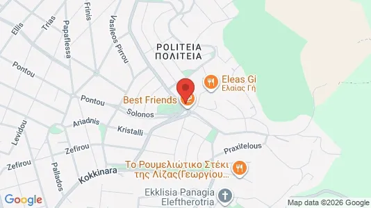 Apartments for rent i Kifisia - kort over placeringen