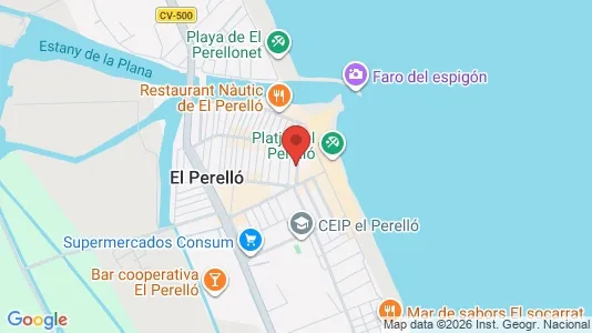 Apartments for rent i Sueca - kort over placeringen