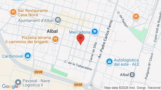 Apartments for rent i Albal - kort over placeringen