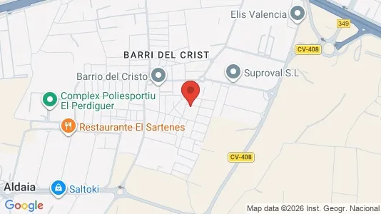 Apartments for rent i Alaquàs - kort over placeringen