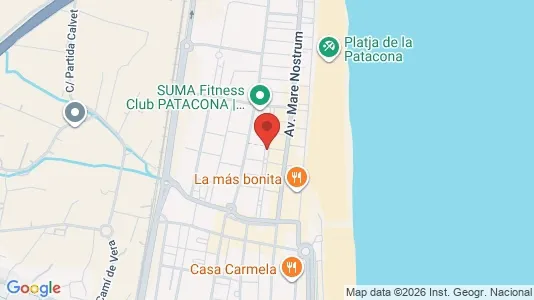 Apartments for rent i Alboraya - kort over placeringen