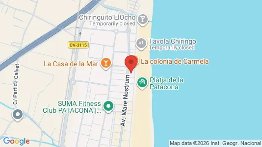 Apartments for rent i Alboraya - kort over placeringen