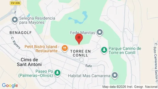 Apartments for rent i Bétera - kort over placeringen