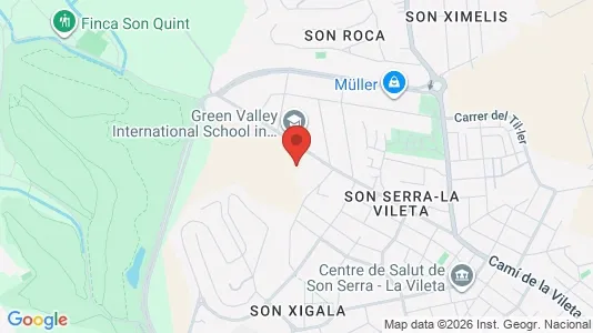 Apartments for rent i Palma de Mallorca - kort over placeringen