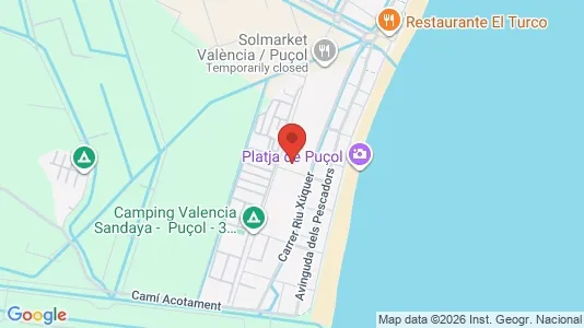 Apartments for rent i Albalat dels Tarongers - kort over placeringen