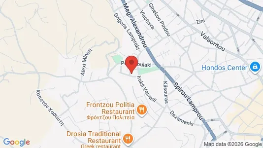 Apartments for rent i Ioannina - kort over placeringen