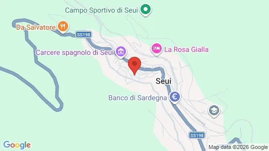 Apartments for rent i Seui - kort over placeringen