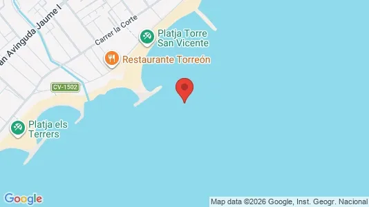 Apartments for rent i Benicasim/Benicàssim - kort over placeringen