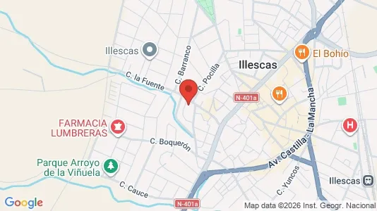 Apartments for rent i Illescas - kort over placeringen