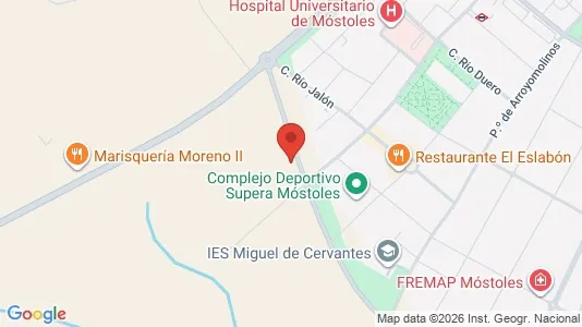 Apartments for rent i Móstoles - kort over placeringen