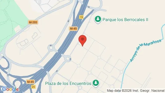 Apartments for rent i Los Berrocales - kort over placeringen
