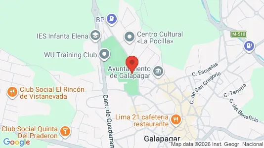 Apartments for rent i Galapagar - kort over placeringen