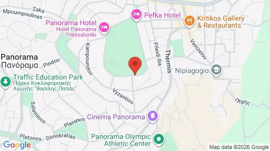 Apartments for rent i Pylaia-Chortiatis - kort over placeringen
