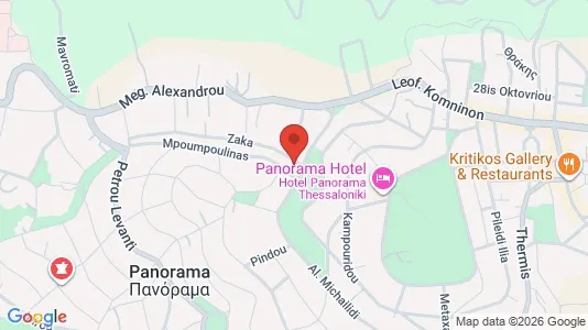 Apartments for rent i Pylaia-Chortiatis - kort over placeringen