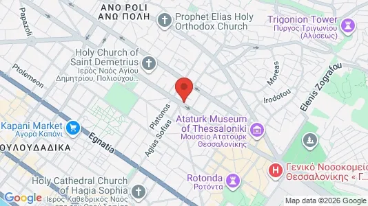 Apartments for rent i Agios Dimitrios - kort over placeringen