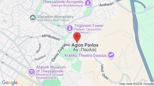 Apartments for rent i Neapoli-Sykies - kort over placeringen