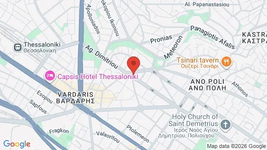 Apartments for rent i Neapoli-Sykies - kort over placeringen