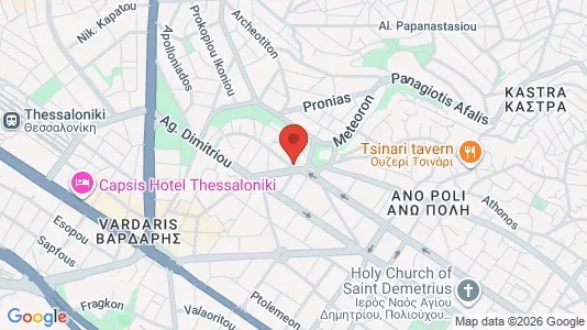 Apartments for rent i Neapoli-Sykies - kort over placeringen