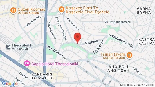 Apartments for rent i Neapoli-Sykies - kort over placeringen