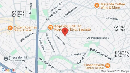Apartments for rent i Neapoli-Sykies - kort over placeringen