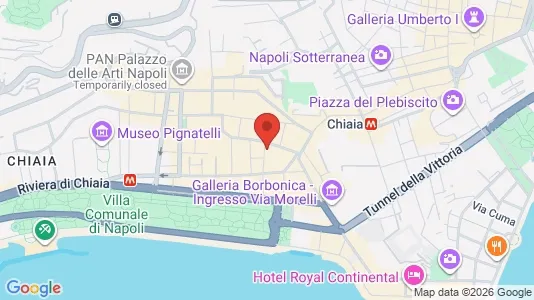 Apartments for rent i Napoli Municipalità 1 - kort over placeringen