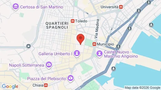 Apartments for rent i Napoli Municipalità 1 - kort over placeringen