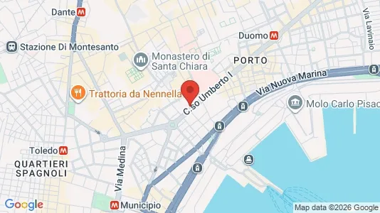 Apartments for rent i Napoli Municipalità 2 - kort over placeringen