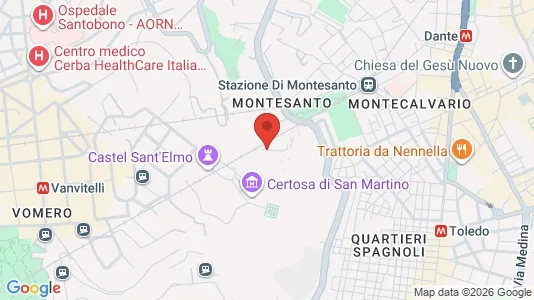 Apartments for rent i Napoli Municipalità 5 - kort over placeringen