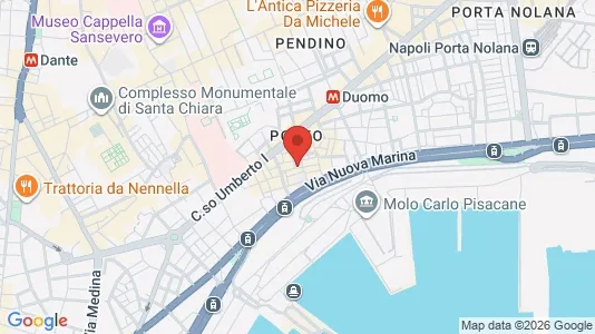 Apartments for rent i Napoli Municipalità 2 - kort over placeringen