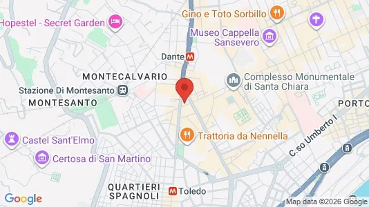 Apartments for rent i Napoli Municipalità 2 - kort over placeringen