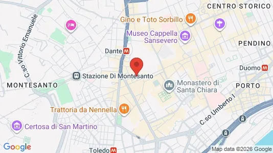 Apartments for rent i Napoli Municipalità 2 - kort over placeringen