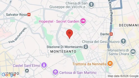 Apartments for rent i Napoli Municipalità 2 - kort over placeringen