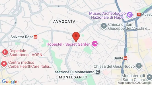 Apartments for rent i Napoli Municipalità 2 - kort over placeringen