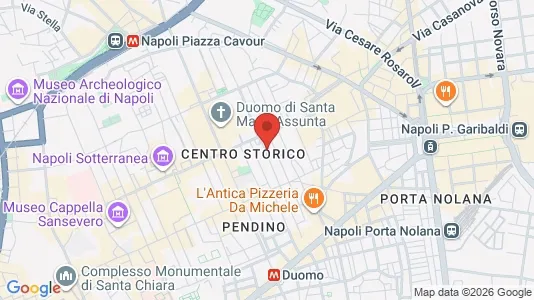 Rooms for rent i Napoli Municipalità 4 - kort over placeringen