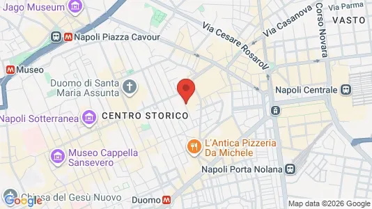 Apartments for rent i Napoli Municipalità 4 - kort over placeringen
