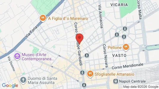 Apartments for rent i Napoli Municipalità 4 - kort over placeringen