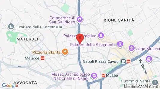 Apartments for rent i Napoli Municipalità 2 - kort over placeringen