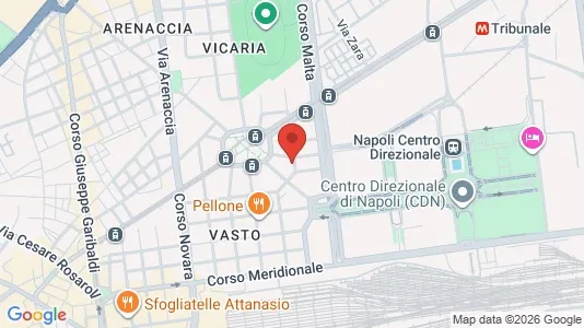 Apartments for rent i Napoli Municipalità 4 - kort over placeringen