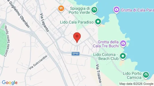 Apartments for rent i Monopoli - kort over placeringen